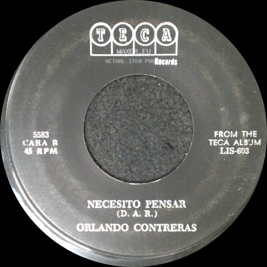 Orlando Contreras - Honey / Necesito Pensar side B