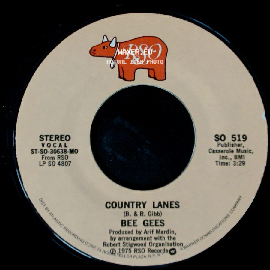 Bee Gees - Country Lanes / Fanny (Be Tender With My Love) side A