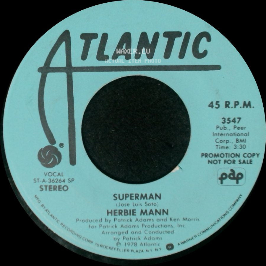Herbie Mann - Superman / Superman side A