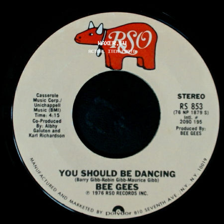 Bee Gees - Subway / You Should Be Dancing side B