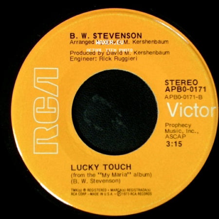 B. W. Stevenson - The River Of Love / Lucky Touch side B