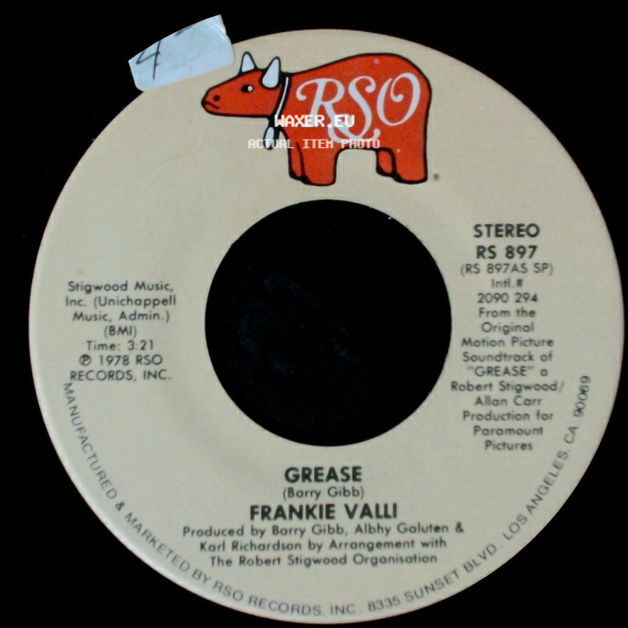 Frankie Valli - Grease / Grease side B