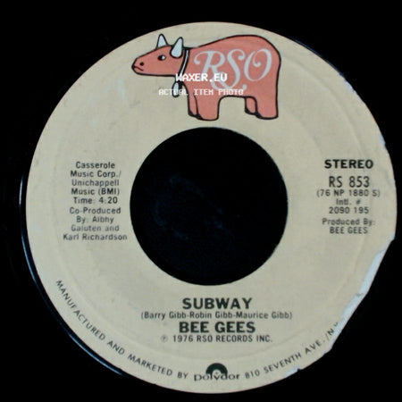 Bee Gees - You Should Be Dancing / Subway side B