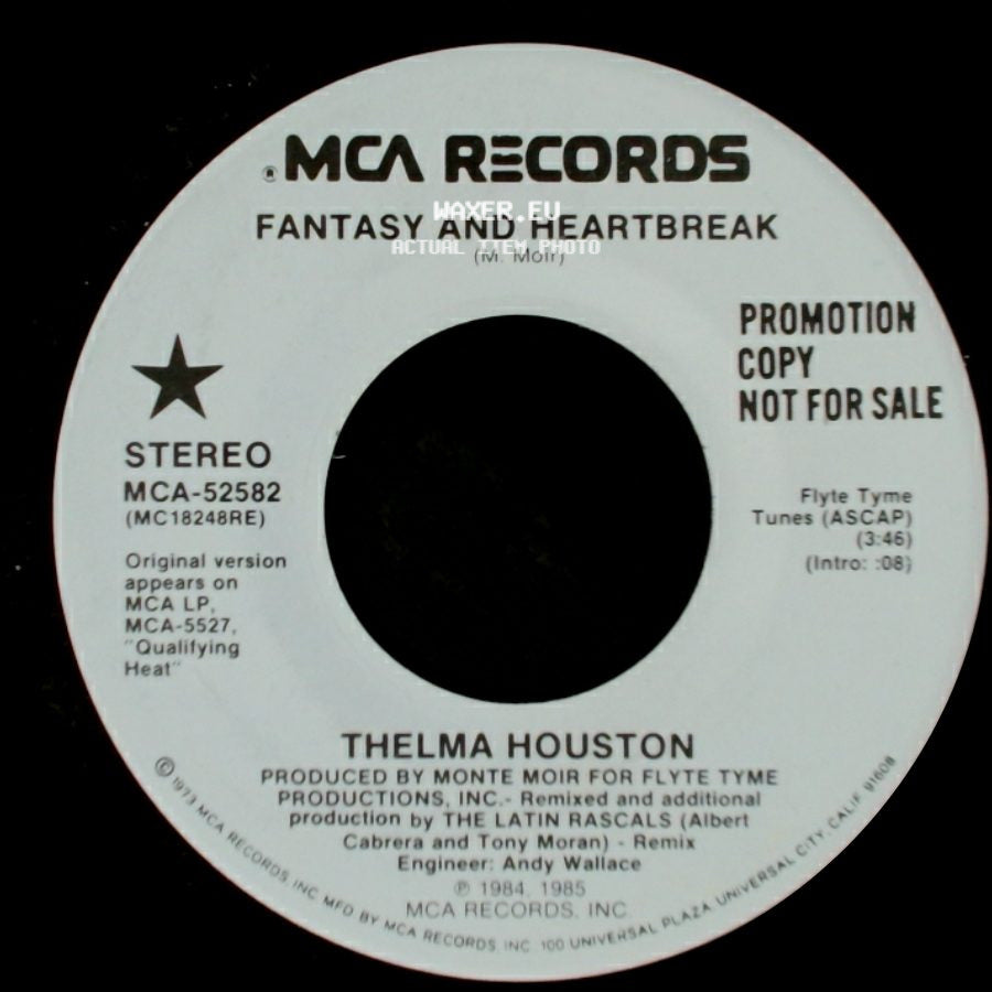 Thelma Houston - Fantasy And Heartbreak / Fantasy And Heartbreak side A