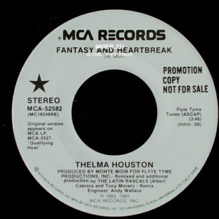 Thelma Houston - Fantasy And Heartbreak / Fantasy And Heartbreak side A
