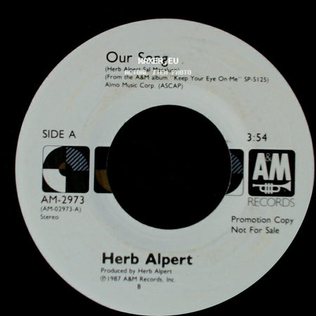 Herb Alpert - Our Song / Our Song side A