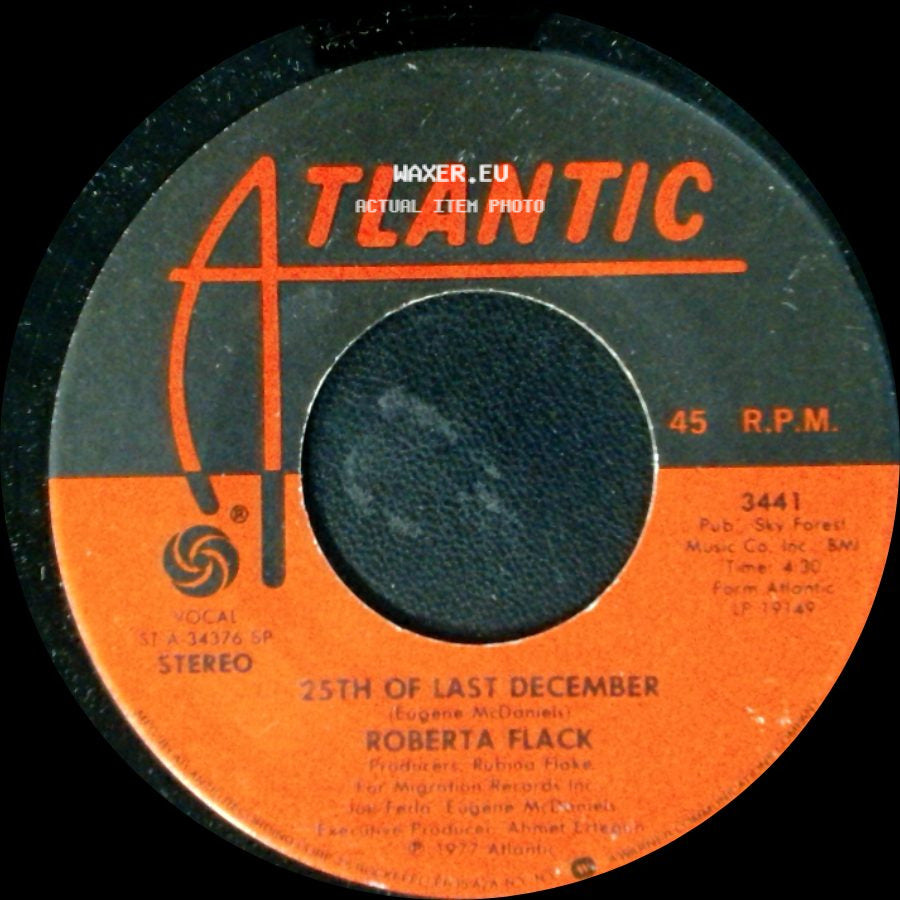 Roberta Flack - 25Th Of Last December / Why Don't You Move In With Me side A