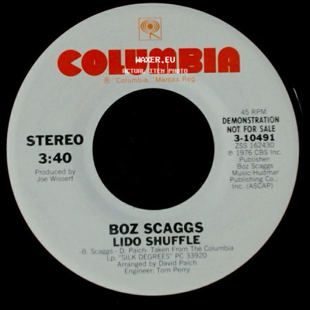 Boz Scaggs - Lido Shuffle / Lido Shuffle side B