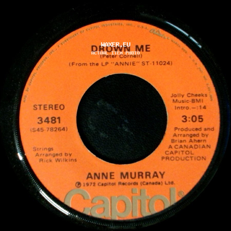 Anne Murray - Drown Me / Danny's Song side A