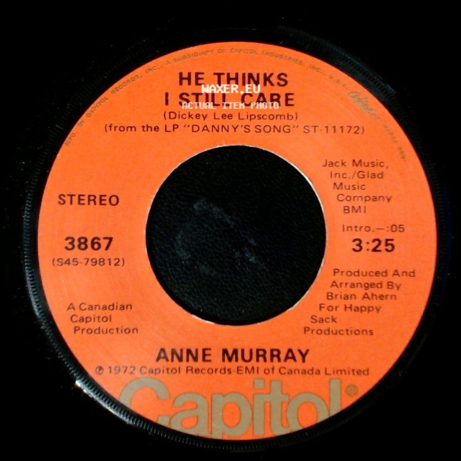 Anne Murray - You Won't See Me / He Thinks I Still Care side B