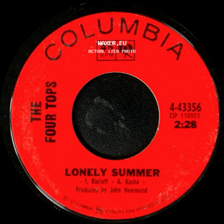 The Four Tops - Lonely Summer / Ain't That Love side A