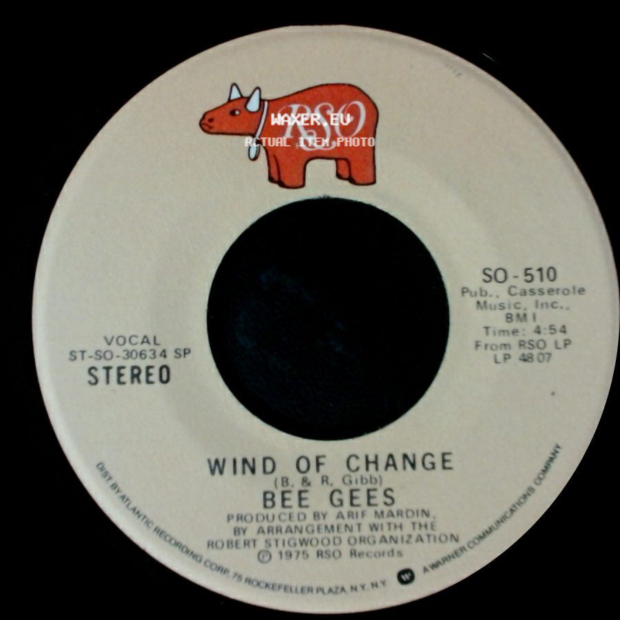 Bee Gees - Wind Of Change / Jive Talkin' side A