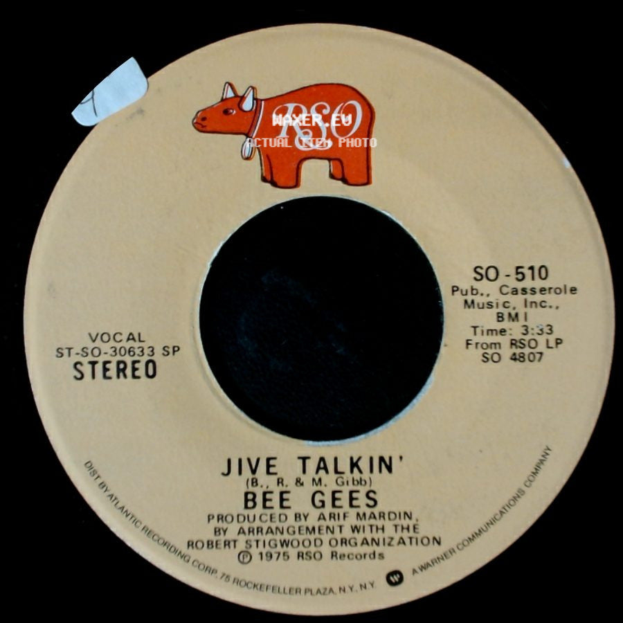 Bee Gees - Wind Of Change / Jive Talkin' side B