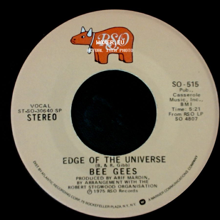 Bee Gees - Edge Of The Universe / Nights On Broadway side A