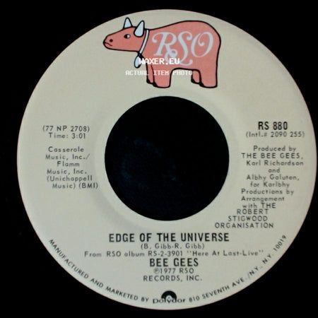 Bee Gees - Edge Of The Universe / Words side A