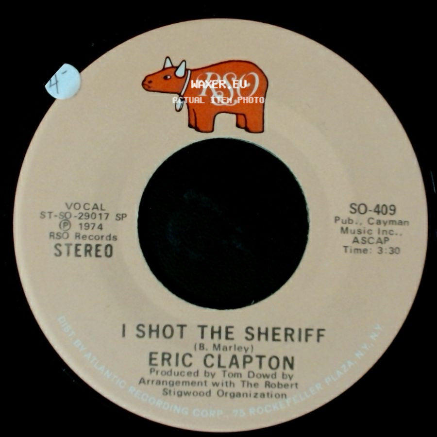 Eric Clapton - Give Me Strength / I Shot The Sheriff side B