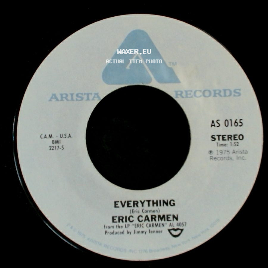 Eric Carmen - Everything / All By Myself side A
