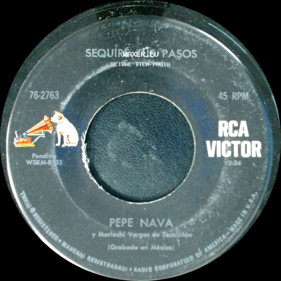 Pepe Nava Y Mariachi Vargas De Tecalitlán - Cuando Me Escribas / Seguiré Tus Pasos side B