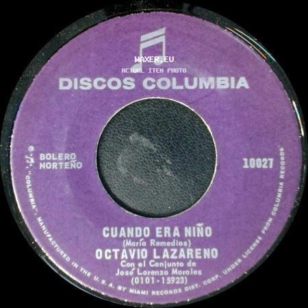 Octavio Lazareno - Naci Para Ti / Cuando Era Niño side B