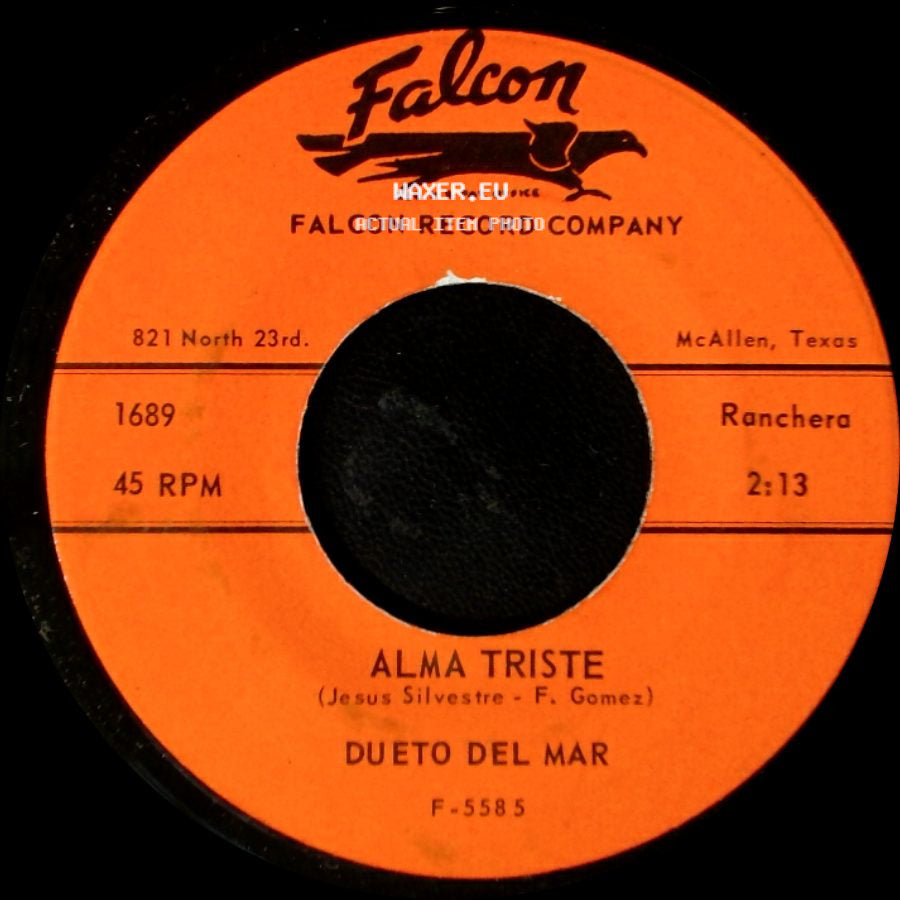Dueto Del Mar - Alma Triste / De Brazos En Brazos side A