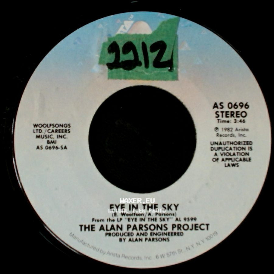 The Alan Parsons Project - Eye In The Sky / Gemini side A