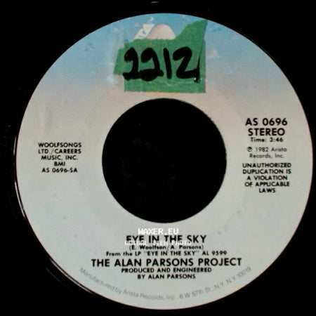 The Alan Parsons Project - Eye In The Sky / Gemini side A