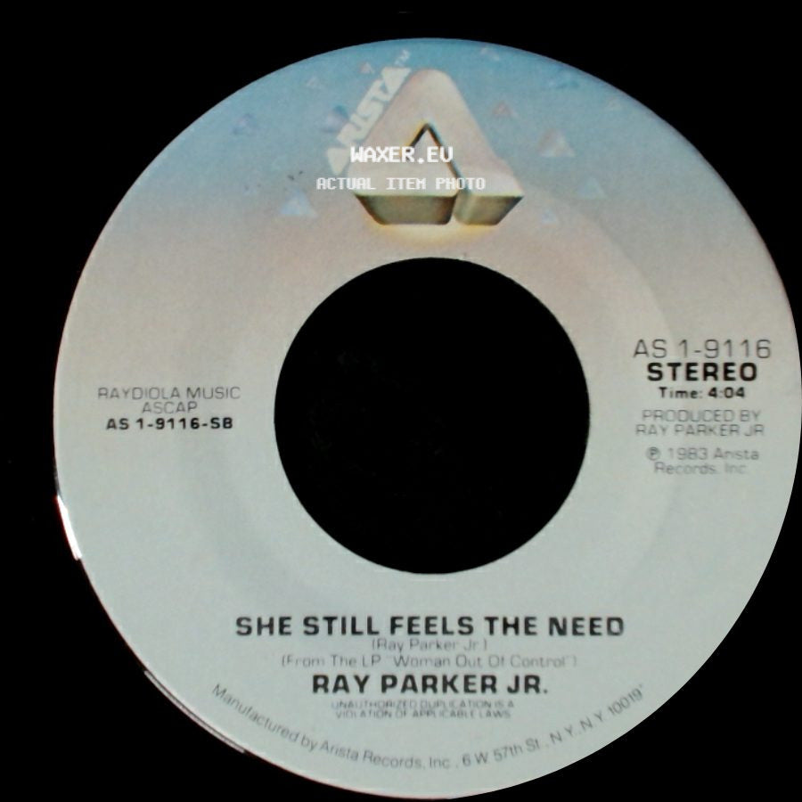 Ray Parker Jr. - I Still Can't Get Over Loving You / She Still Feels The Need side B