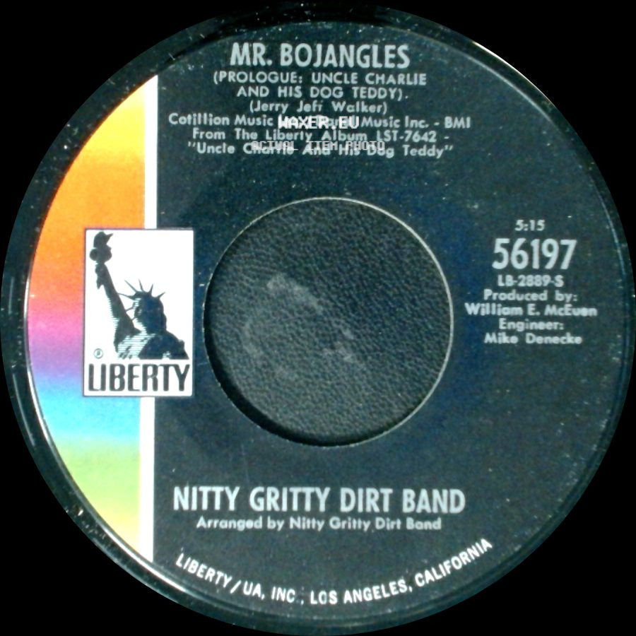 Nitty Gritty Dirt Band - Mr. Bojangles (Prologue: Uncle Charlie And His Dog Teddy) / Mr. Bojangles side A