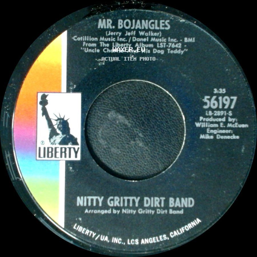 Nitty Gritty Dirt Band - Mr. Bojangles (Prologue: Uncle Charlie And His Dog Teddy) / Mr. Bojangles side B
