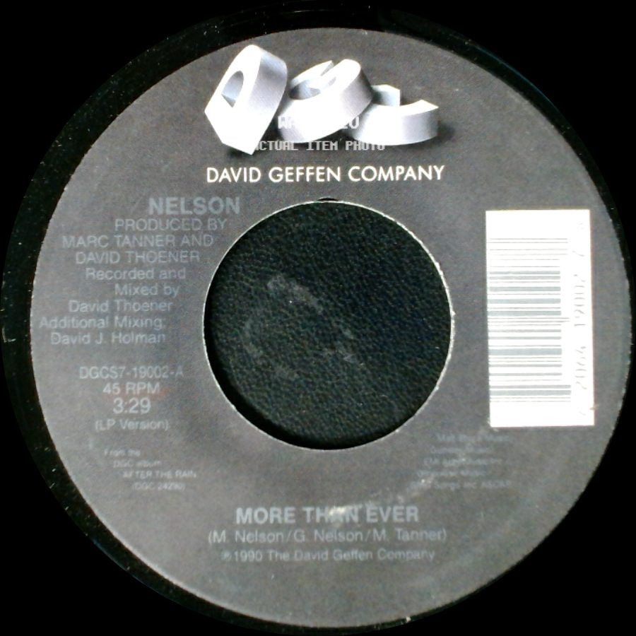Nelson - Keep One Heart / More Than Ever side B