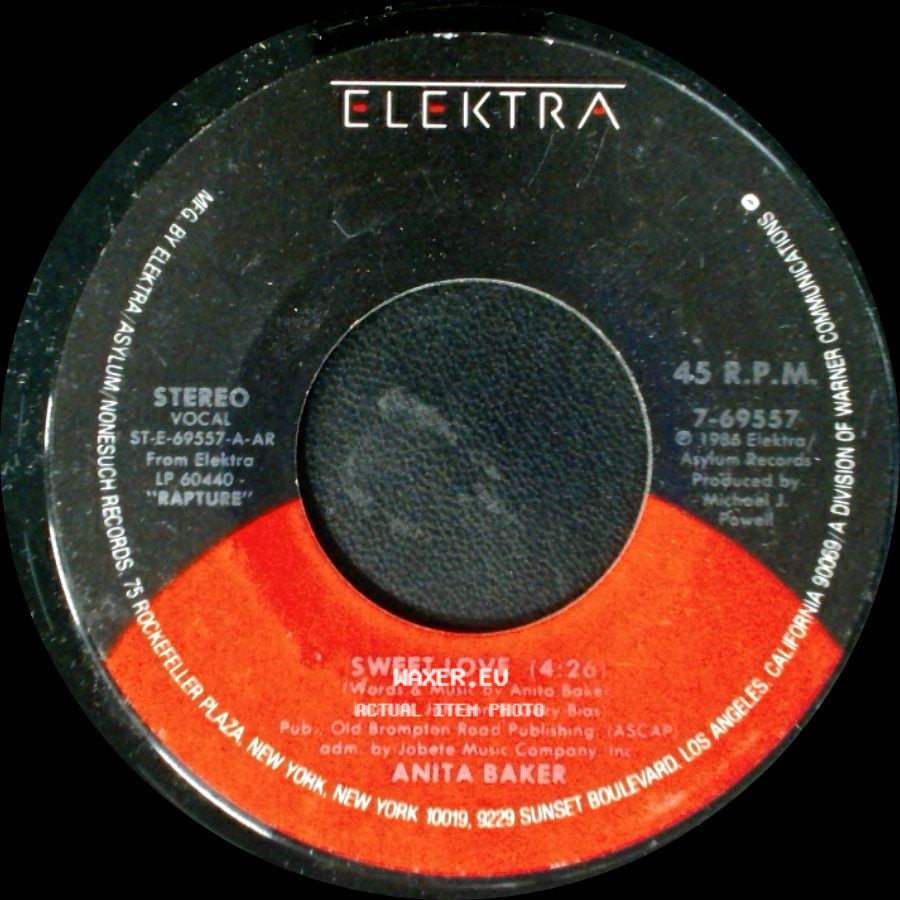 Anita Baker - Sweet Love / Watch Your Step side A