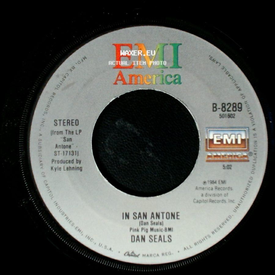 Dan Seals - Bop / In San Anton side B
