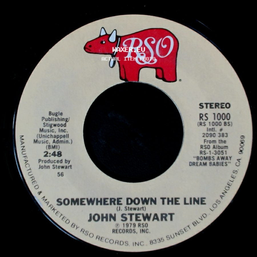 John Stewart - Somewhere Down The Line / Somewhere Down The Line side A
