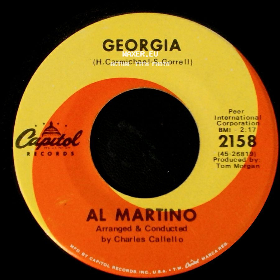 Al Martino - Georgia / Lili Marlene side A