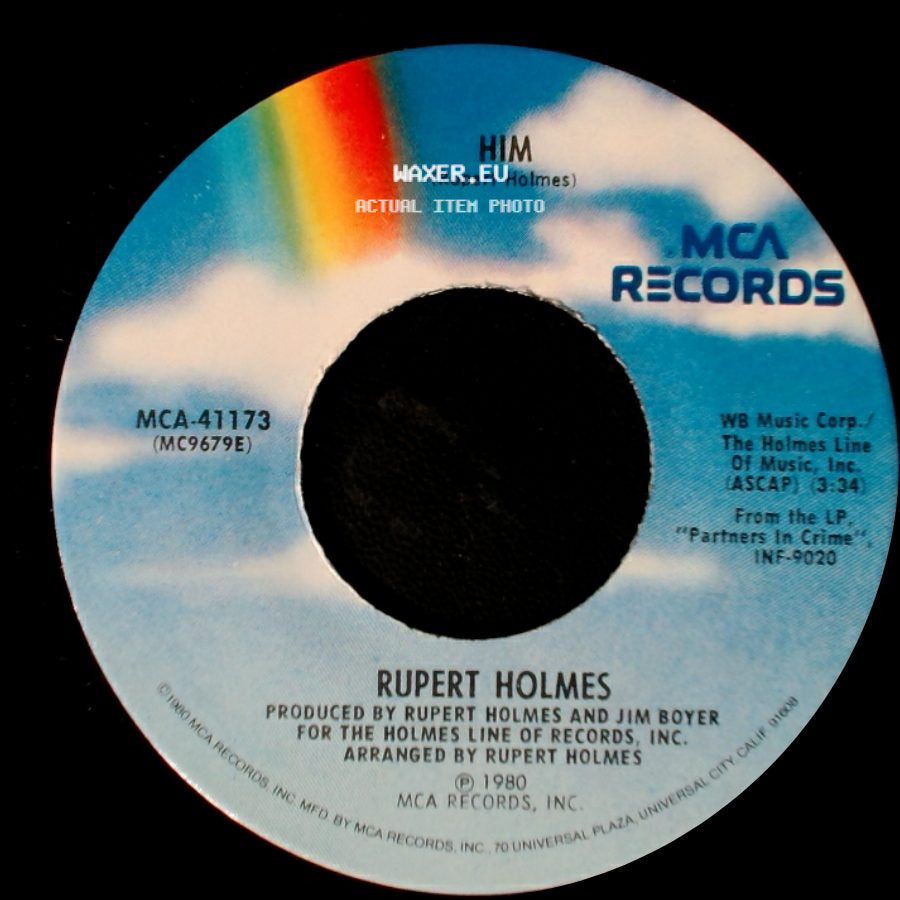 Rupert Holmes - Him / Get Outta Yourself side A
