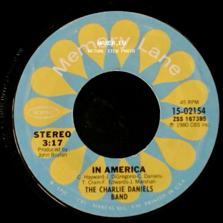 The Charlie Daniels Band - The Legend Of Wooley Swamp / In America side B