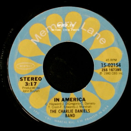 The Charlie Daniels Band - The Legend Of Wooley Swamp / In America side B