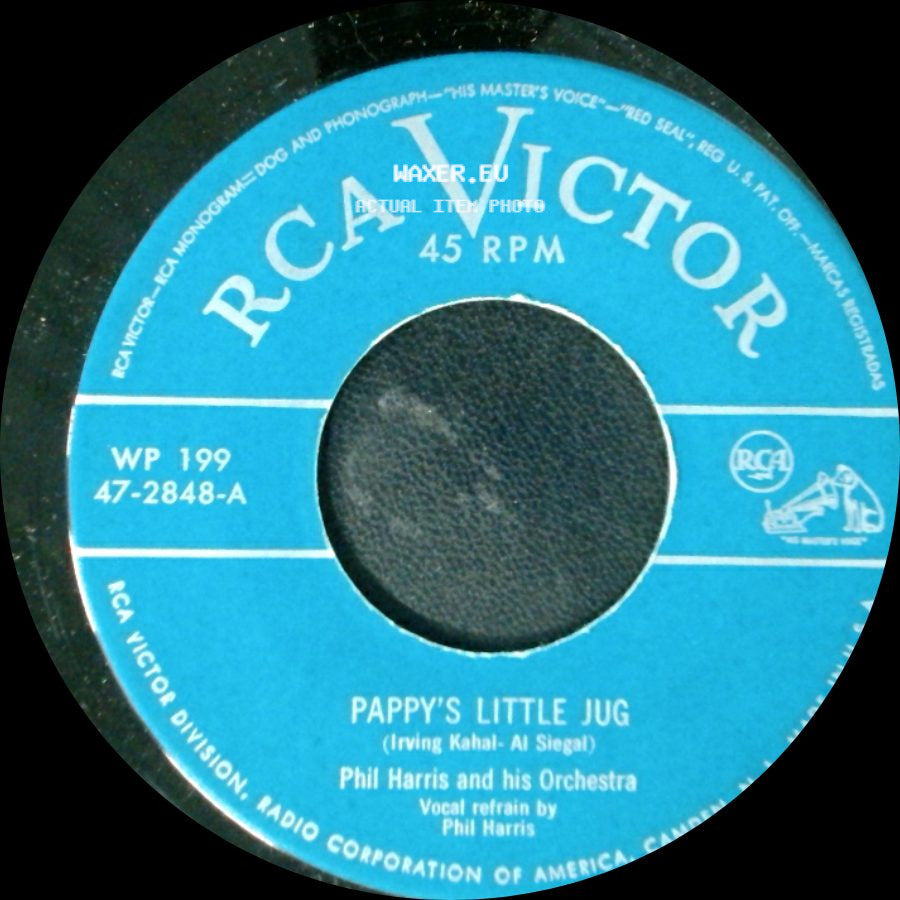 Phil Harris And His Orchestra - Minnie The Mermaid (A Love Song In Fish Time) / Pappy's Little Jug side B
