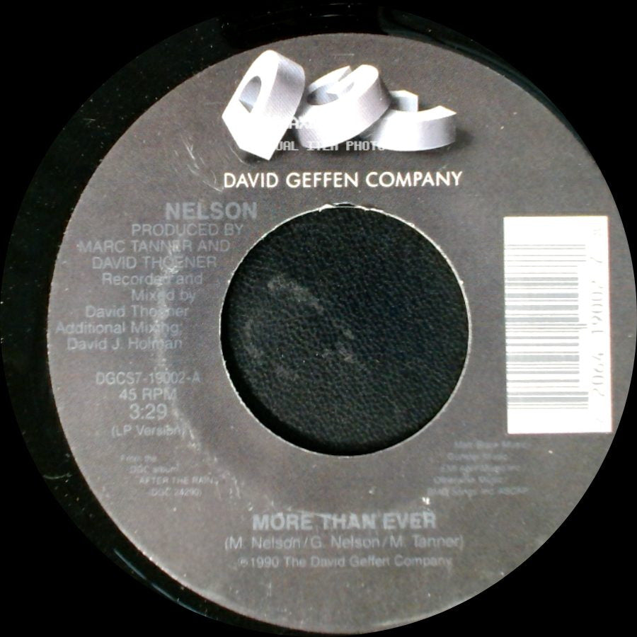 Nelson - More Than Ever / Keep One Heart side A