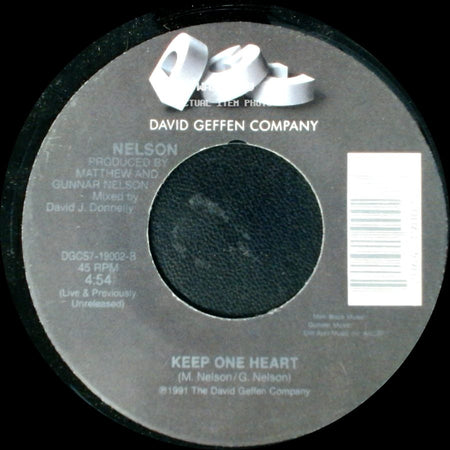 Nelson - More Than Ever / Keep One Heart side B