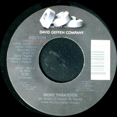 Nelson - Keep One Heart / More Than Ever side B