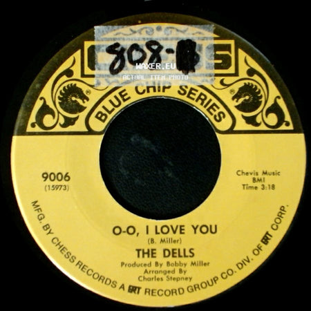 The Dells - O-O, I Love You / There Is side A