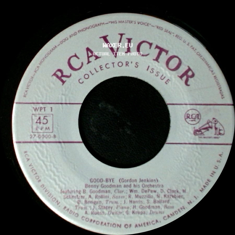 Benny Goodman And His Orchestra / Artie Shaw And His Orchestra - Good-Bye / Nightmare side A