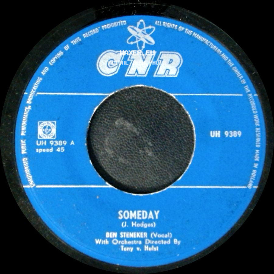 Ben Steneker - Someday / It Doesn't Matter Anymore side A