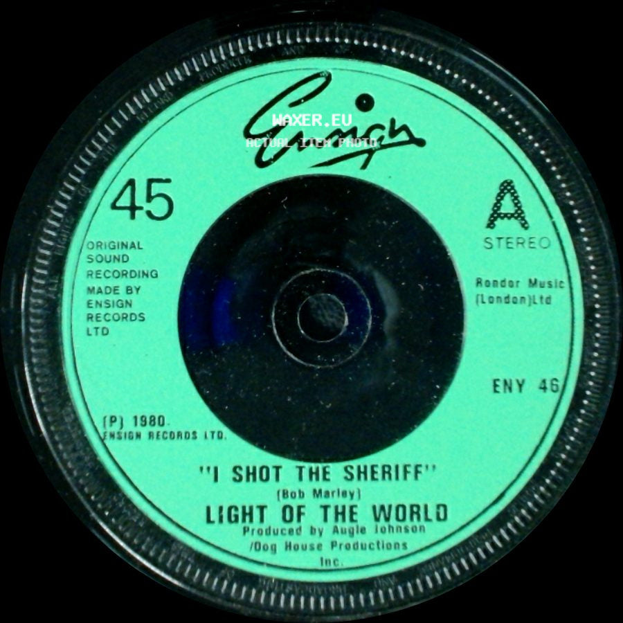 Light Of The World - I Shot The Sheriff / A New Soft Song side A