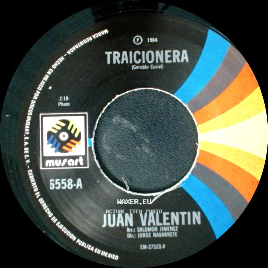 Juan Valentin - Las Flores / Traicionera side B