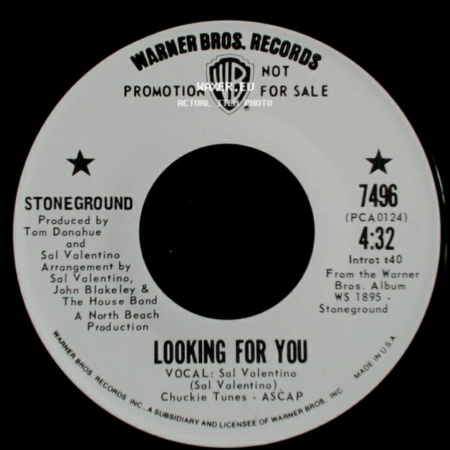 Stoneground - Added Attraction (Come And See Me) / Looking For You side B
