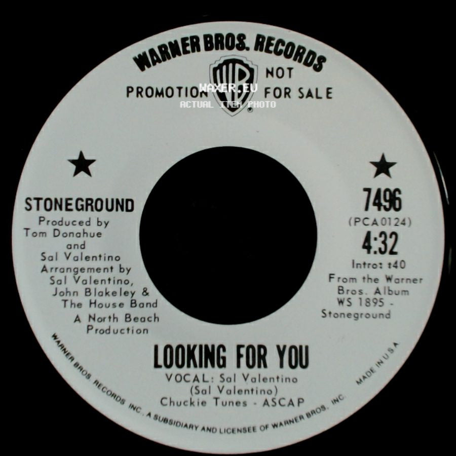 Stoneground - Added Attraction (Come And See Me) / Looking For You side B