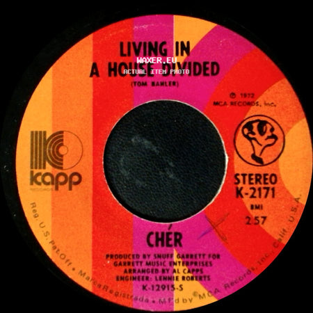 Chér / Cher - One Honest Man / Living In A House Divided side B