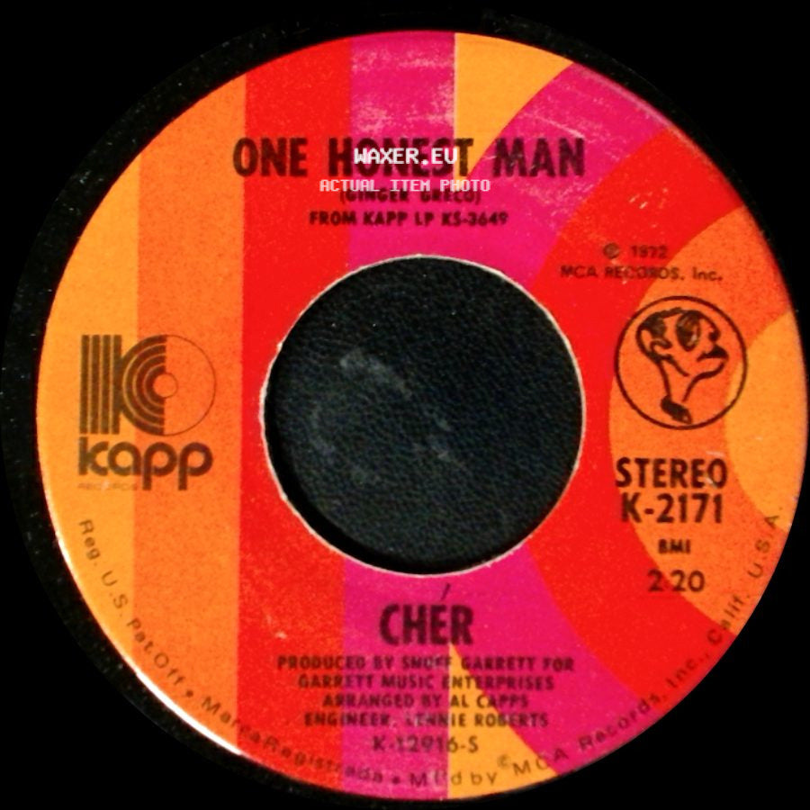 Chér / Cher - One Honest Man / Living In A House Divided side A